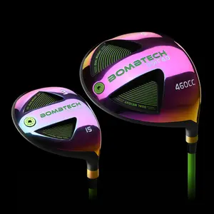 Limited Edition Volcano Torched BombTech Golf 4.0 Driver and 3 Wood