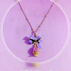 Madoka Magica Homura Akemi Soul Gem Anime Manga Jfashion Lolita Kawaii Necklace - Puella Magi Series