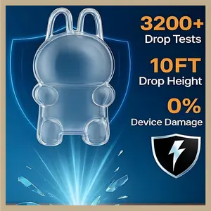 Protective Case for LABUBU The Monsters Have a Seat – Crystal-Clear Hard Display Box with Keychain & Dustproof Cover, Secure Backpack Hooks for Shelf/Outdoor Showcase (Doll Not Included)-01