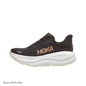 Unisex Thick Sole Cushioning Running Shoes Black White Brown Mesh Breathable Lightweight Sneakers