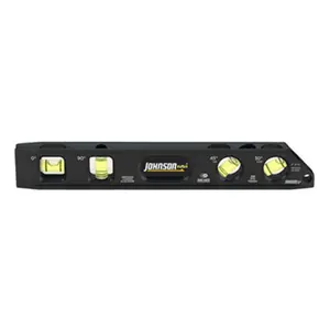 212 MAIN 9 in. Magnetic Billet Torpedo Level (Model 1411-0900) - Aluminum Frame, Precision Machined, Rare Earth Magnet, Angle Gauging Hardware