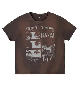 Bravest Studios Horrors Vintage Tee Vintage Black