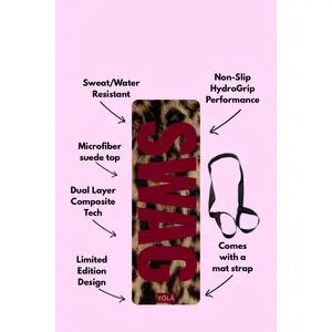 Swag Mat | Hot Pilates Mat – Non Slip Suede Yoga Mat Yoga Equipment