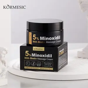 KORMESIC Minoxidil 5% Hair Growth Cream Fast Acting Treatment for Thinning Hair Stimulates Follicles Reduces Shedding Clinically Proven Regrowth for Women & Men