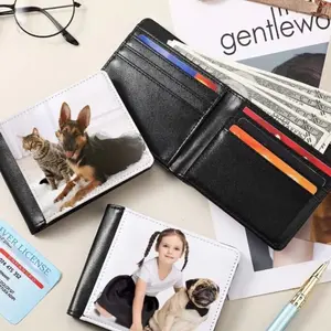 Personalized Wallet for Men with Custom Photo Design and Card Slots Ideal for Everyday Use Featuring Customizable Photo Options and Secure Card Storage