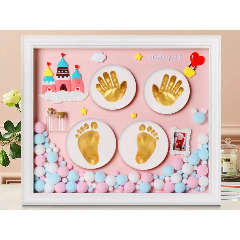 Capture Tiny Miracles! Baby Handprint Footprint Memorial Frame Capture Tiny Miracles! Baby Handprint Footprint Memorial Frame