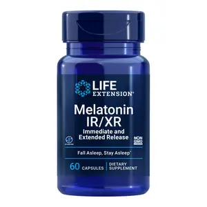 Life Extension Melatonin IR/XR 60 Capsules Life Extension Melatonin IR/XR 60 Capsules