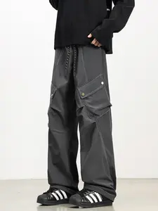 New Outdoor Sports Pants for Men and Women, Casual Fashion Long Trousers, Waterproof Loose Fit Travel Couple Wear