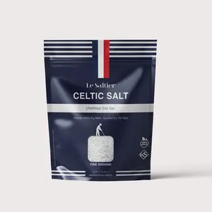 Le Saltier Celtic Salt fine 1.1lb Unrefined sea salt 100% organic Handcrafted