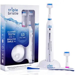 Triple Bristle Original 3-sided Sonic Electric Toothbrush