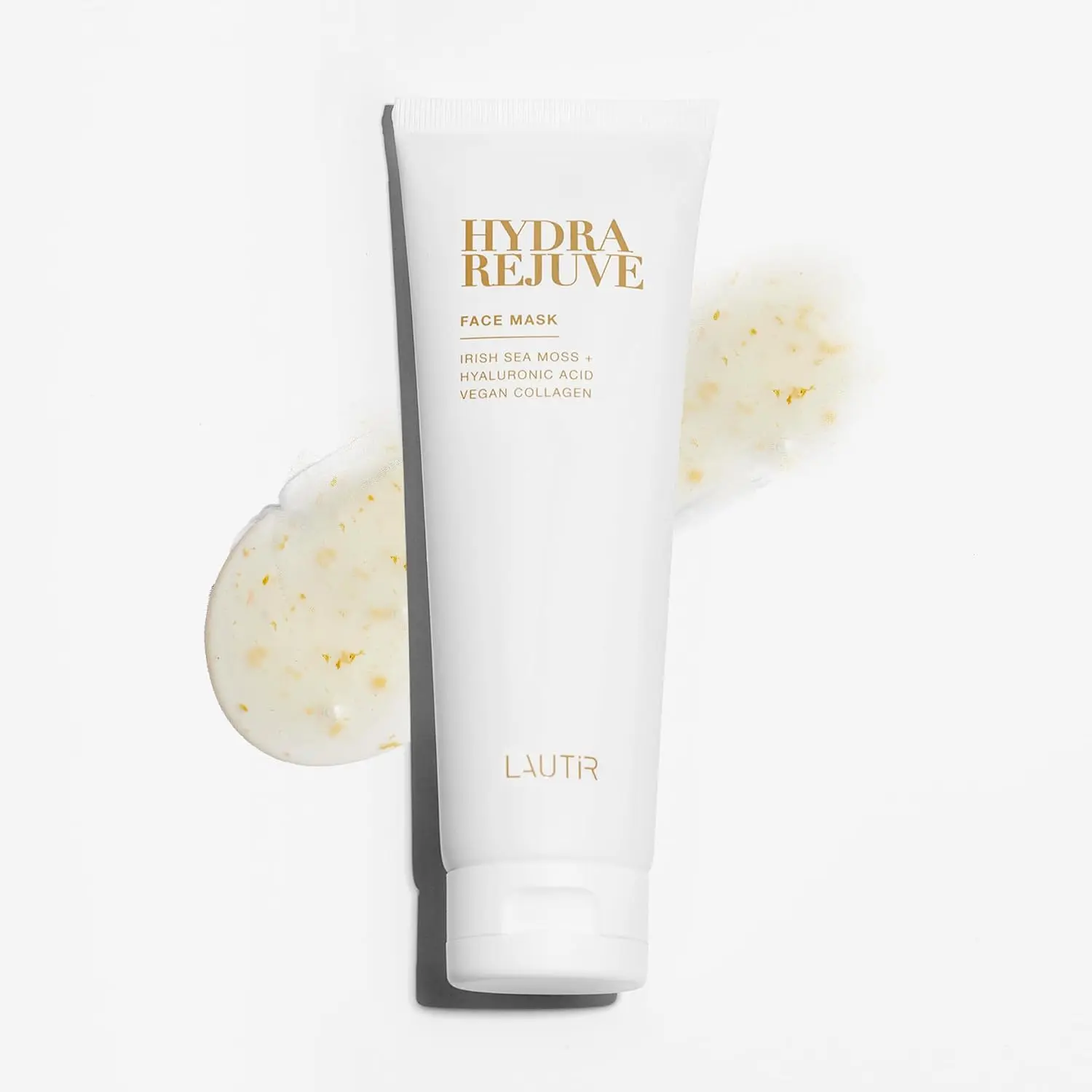 Lautir Hydra Rejuve Luxury Rejuvenating Gel Mask with Vegan Collagen, Hyaluronic Acid & Irish Sea Moss – Deep Hydration, Smoothing & Radiance 120 ML