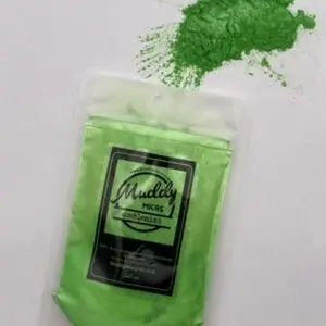 MuddySoapCo Doublemint Mica 1oz for Soap Making, Cosmetics, Nail Polish