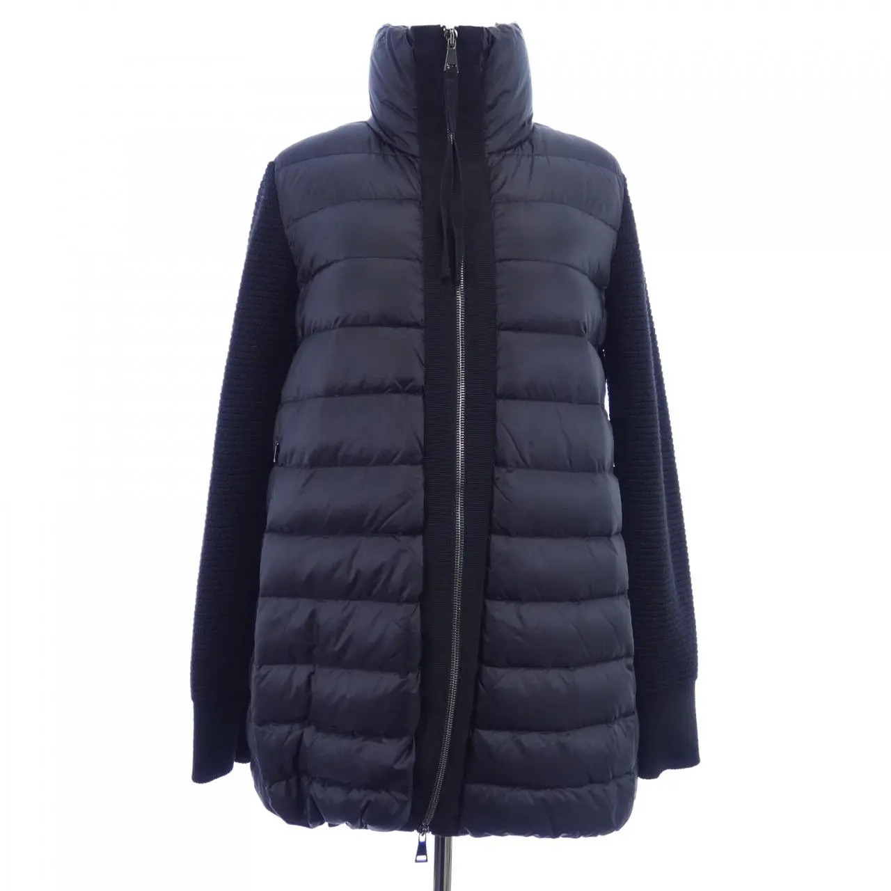 Pre-owned MONCLER Nylon Small Leather Goods Down Coat