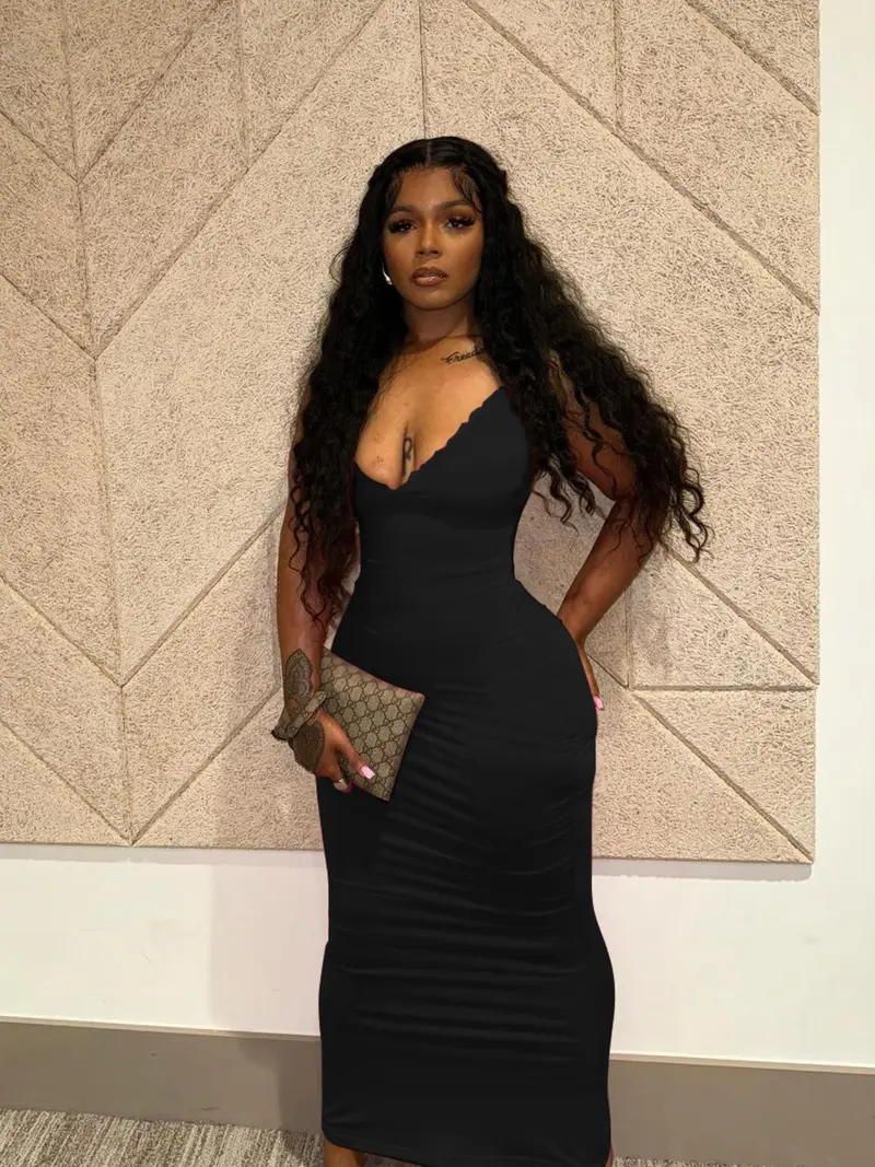 slim fit dress slacks X Juicy Couture Maxi Dress by Vetements