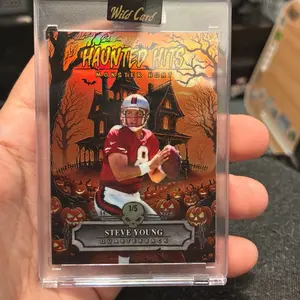 2025 Wild Card Haunted Hits Monster Hunt Steve Young 1/5 football card
