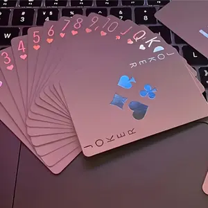 Luminous Poker Card, 1 Set Glow in The Dark Poker Card, Playing Cards, Party Cards Game Toy, Ideal Birthday Party Gift