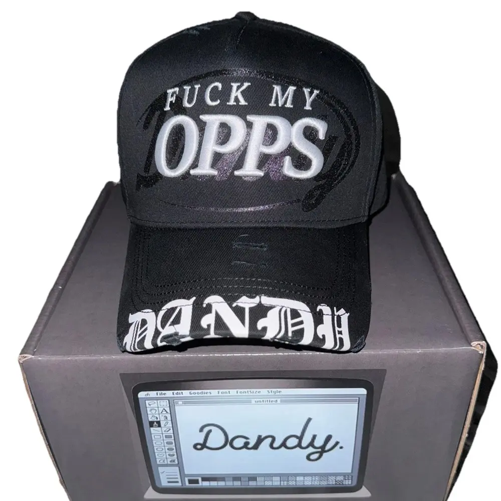 HAT ONLY "F*CK MY OPPS"  GORRA D A N D Y NFC Unisex SNAPBACK HAT Guaranteed Market Quality Same Day Shipping G5