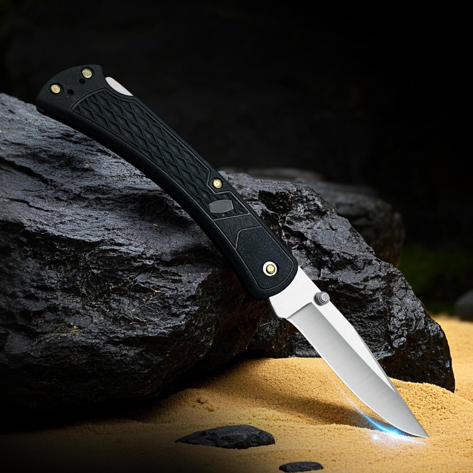 Folding Camping Hiking Knife] Folding knife, camping, hiking, pocket knife, rescue, multi-functional knife, emergency outdoor survival, portable folding knife, household fruit knife