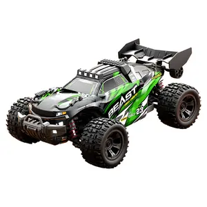 Brushless RC Monster Truck Sg118max 4WD High Speed Rock Crawler & Racer Full Proportional Control LED Lights All Terrain Off-Road Vehicle for Adults Kids 12+ wheel drive