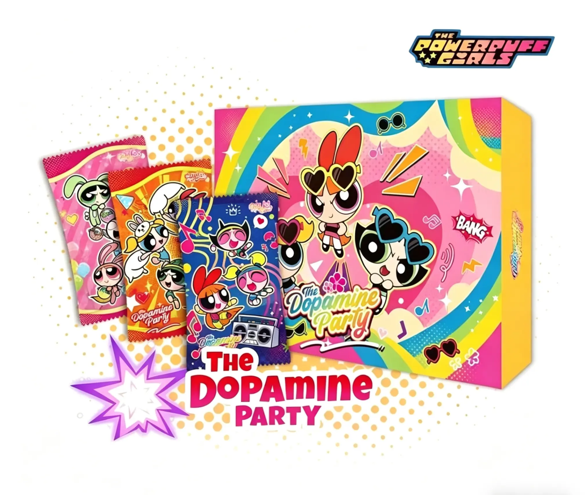 The Powerpuff Girls  super cute Collectible Cards 12pac+1lucky