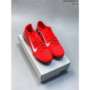 Vapor 16 Academy Mercurial Dream Speed ​​Low-Top Cleats with Air Zoom cushioning, stylish, durable, non-slip, comfortable, trendy, retro training red soccer  Football shoes