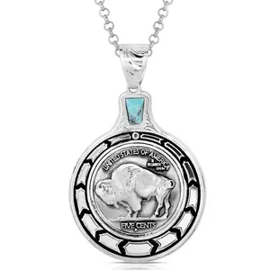Montana Silversmiths Women's Buffalo Plains Necklace