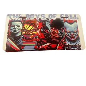 Horror Movie Favorites License Plate - Classic Horror Film Inspired Car Tag