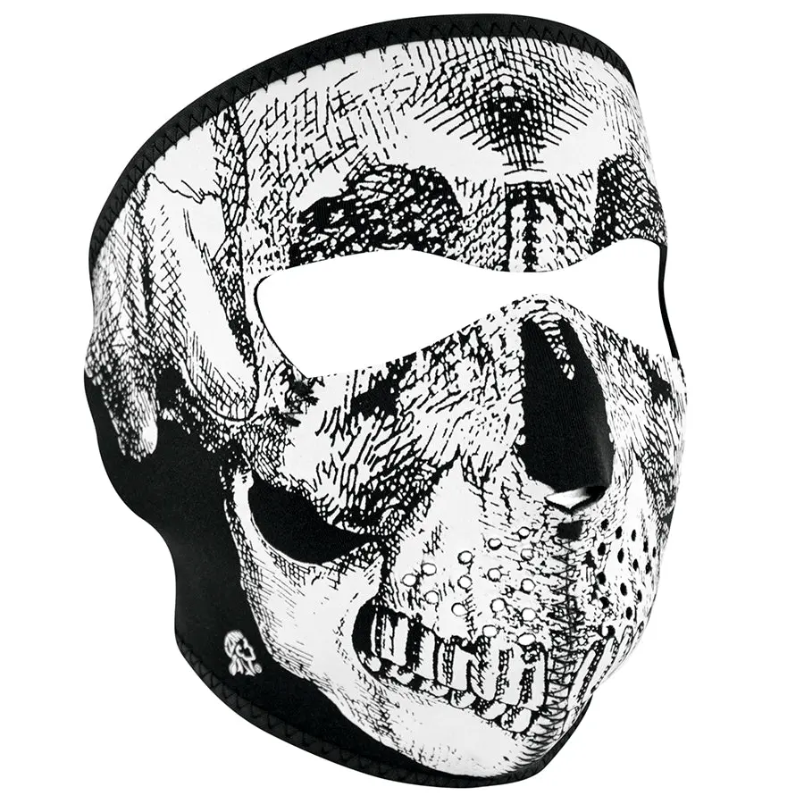 Zan® Neoprene Full Mask for Adults - Breathable Wind-Resistant Face Cover, Ski Face Covers & Mask for Sports, Motorcycling
