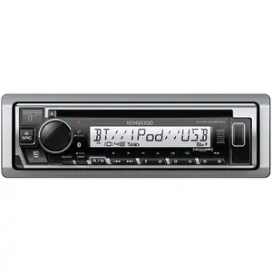 Kenwood KMR-D382BT Marine Boat Stereo - SDIN, Bluetooth , CD USB AM FM