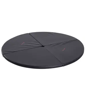 Foldable Pole Dance Crash Mat – Round, High-Density Foam