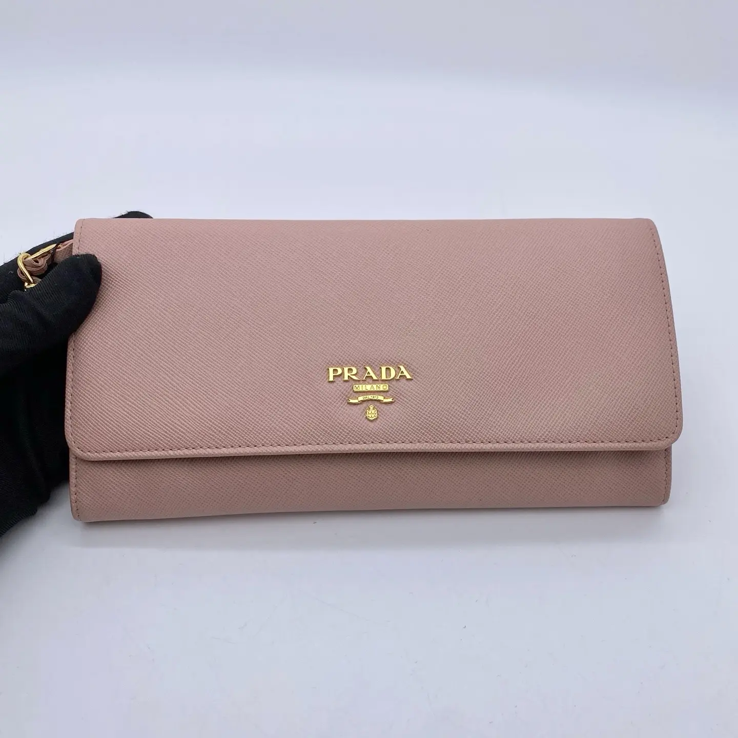 Pre-owned PRADA Pink Woc Chain Bag（2506449）