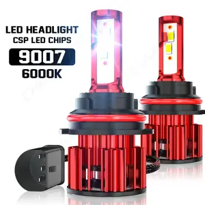Cute Car Accessories LED Headlight Bulbs Kit 9007/HB5 High Low Beam Light Super Bright 2X 6500K White