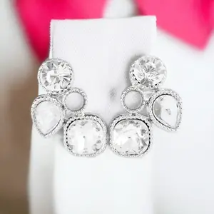 Superstar White earrings