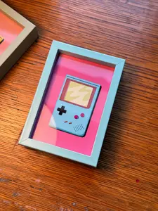 Mini Framed Art - GameBoy