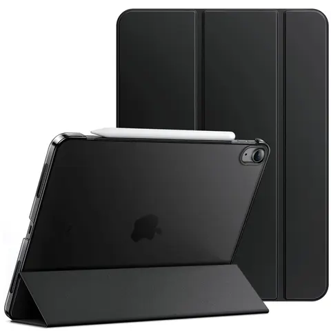 JETech Case for iPad Air 11-Inch M4/M3/M2 (2026/2025/2024), iPad Air 5 (2022 5th Generation 10.9-Inch), Slim Stand Hard Back Shell Cover with Auto Wake/Sleep
