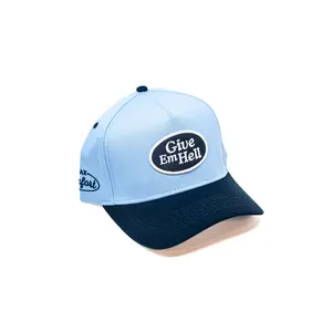 MC "Give Em Hell" Hat - Baby Blue/Navy