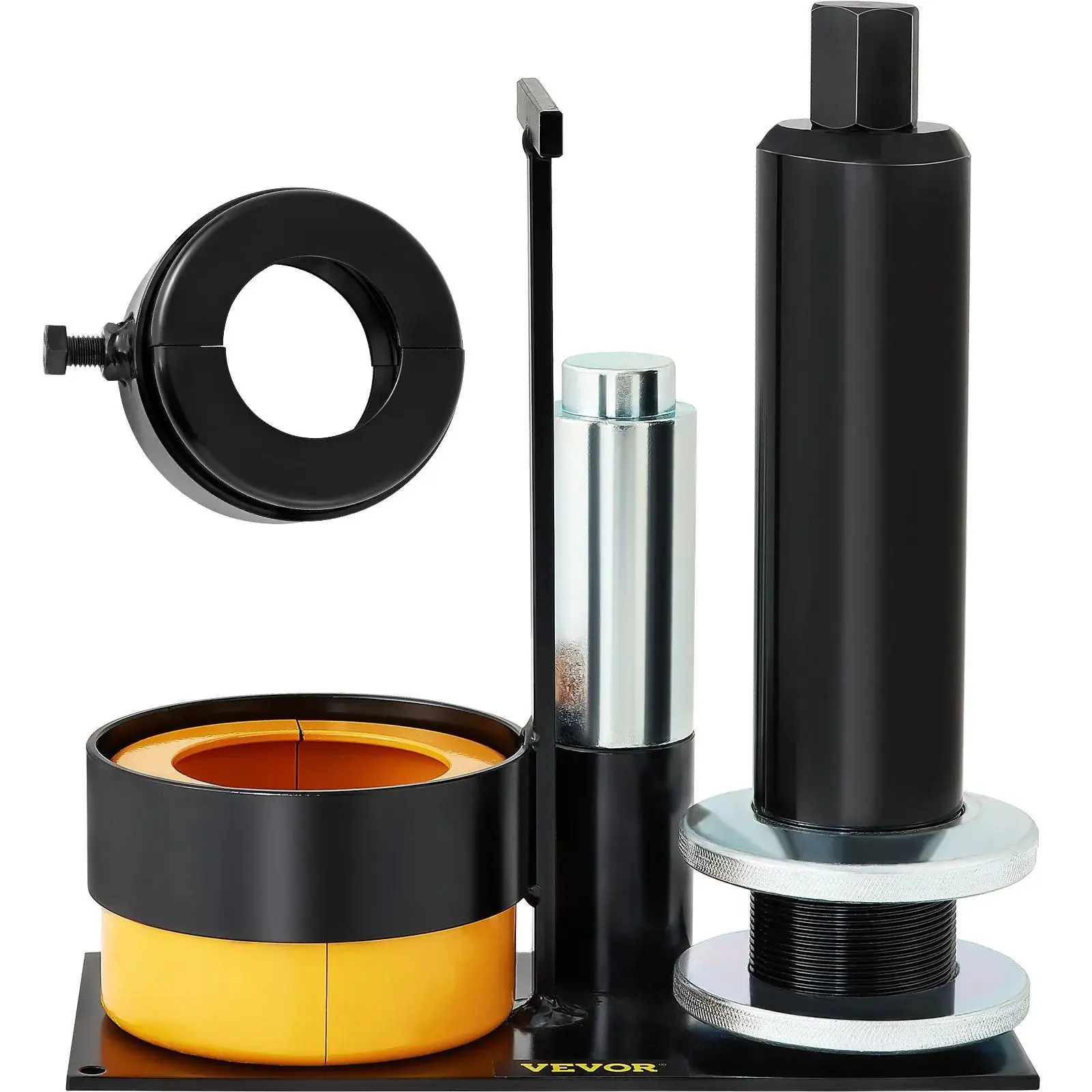 【summerfinds】VEVOR Carrier & Pinion Bearing Puller, Compatible with Dana 30, 40, 60, 70, Ford 9\" Bearings, Pinion Puller Tool with 2 Clamshells, 45# Steel Clamshell Carrier Bearing Puller for Auto Repair