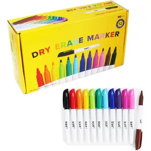 96 count Dry ra Markr Colord markr 12 Aortd Color with Low-Odor Ink Colord Whitboard Markr for chool, Offic, uppli