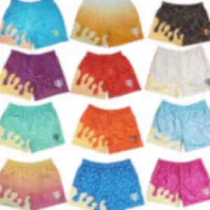 Baseball Lifestyle 101 Banana, Taccs & Donuts Drip Mesh Shorts, Unisex Breathable Gym Shorts for Youth & Adults, Lightweight Athletic Shorts with Adjustable Waistband & Side Pockets