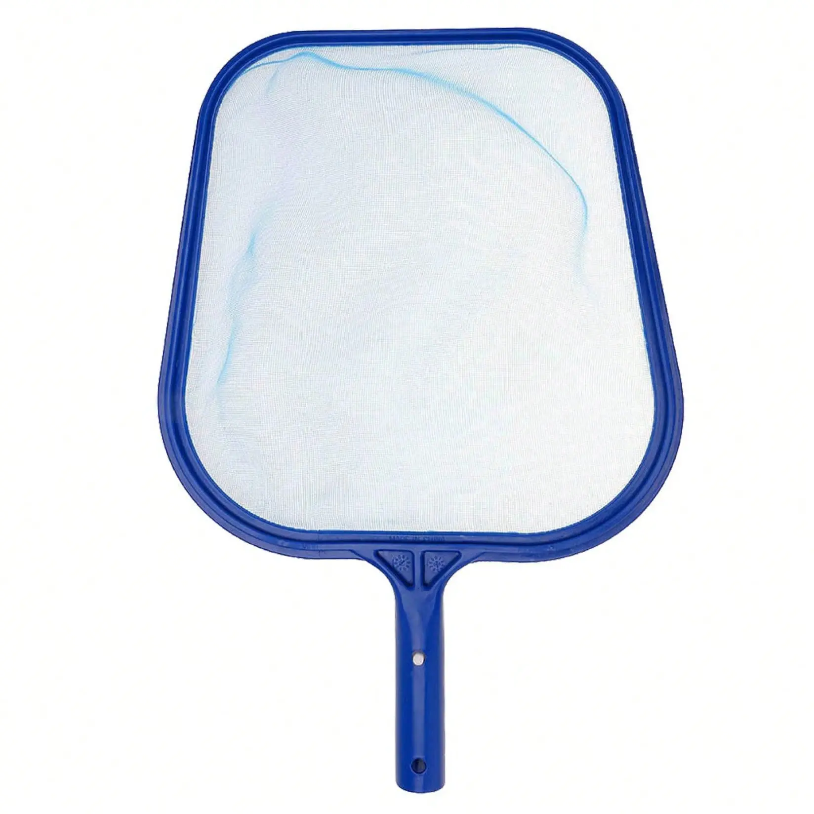 New Leaf Rake Durable Plastic Leaf Rake Mesh Frame Net Skimmer Cleaner - Ergonomic Handle For Swimming Pool, Spa & Fishing - Efficient Debris Removal, Sturdy Lightweight Outdoor Tool, Pool Cleaning Net, Long Handle Design