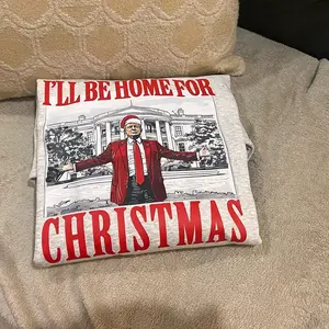 Trump I’ll be home for Christmas crewneck