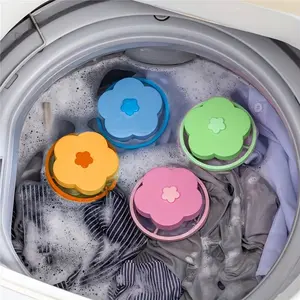 4 Pcs Washing Machine Hair Filters: Cleaning Mesh Bags, Pet Hair Removers, Lint Catchers for Laundry - Reusable Household Filter Washer Trap Net Pouches Laundry Products
