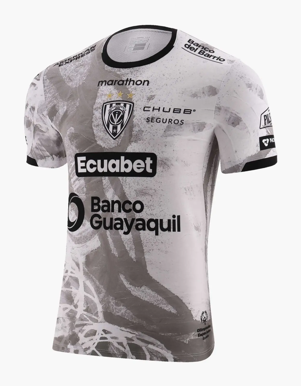 Independiente del Valle 2024 GK2 Jersey –White-Gray-Black  Ecuado,soccer jersey,football jersey authentic, fan shirt, sports shirt, jersey vintage, special edition, match jersey, training wear.