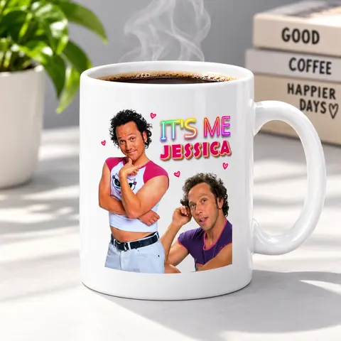 It's Me Jessica Mug – The Hot Chick Meme Mug, Funny Movie Fan Coffee Cup, Pop Culture Gift, Christmas Gifts, summervibes