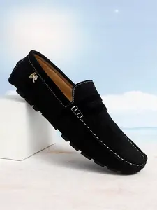 New Men's Classic Flat Loafers, Ultra Soft and Comfortable Footwear, Non-Slip Wear-Resistant Rubber Soles, Business Casual Daily Shoes for Men