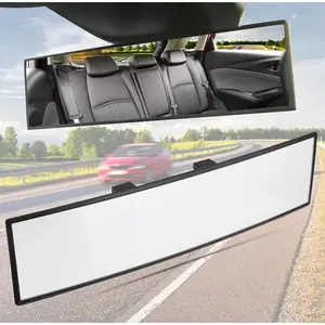 Inch Panoramic Convex Real View Mirror for Car Trucks Reversible Passengers Glass Design Easy Install Rearview Mirror