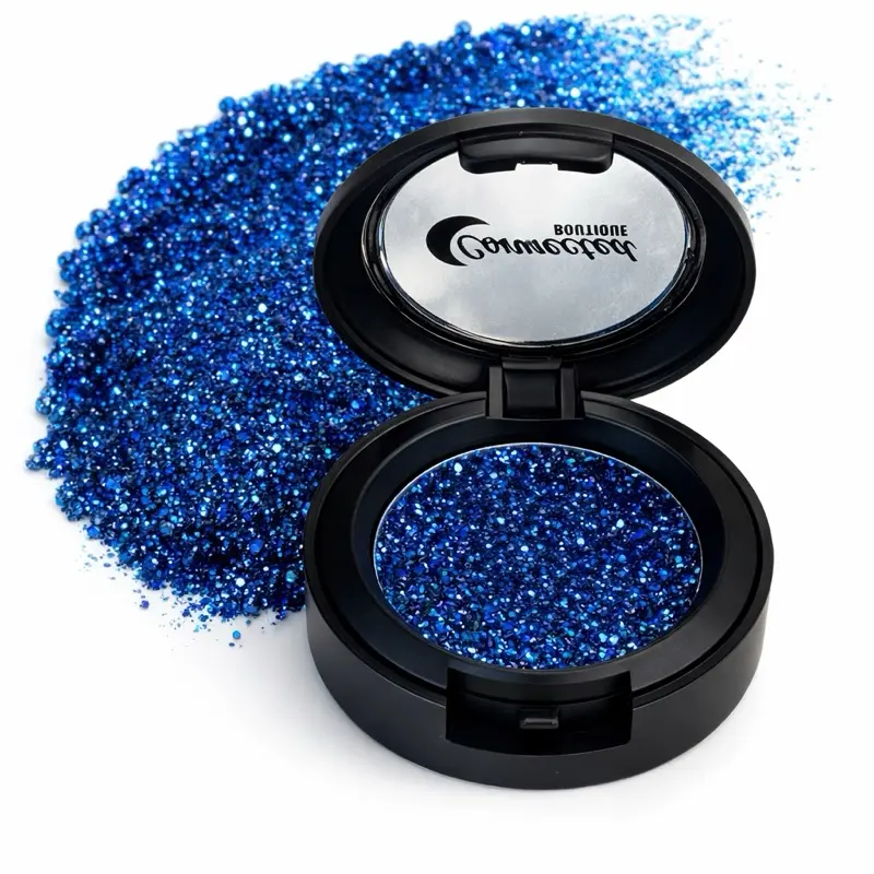 Blue Duochrome Eyeshadow Color Shift, High Shine Connected Boutique