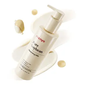 [manyo] Pure Soybean Cleansing Milk 200ml - Hydrating Facial Milky Cleanser for Skin Barrier Repair, Hydrating Skincare with Hyaluronic Acid for Dry, Sensitive Skin