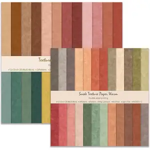 Scrapbook Paper 12x12 Inch, Double Sided Decorative Craft Papers, 48 Sheets/48 Designs Patterned Paper Colorful Background Papers for Scrapbooking, Card Making, Photo Album Journal Decoration