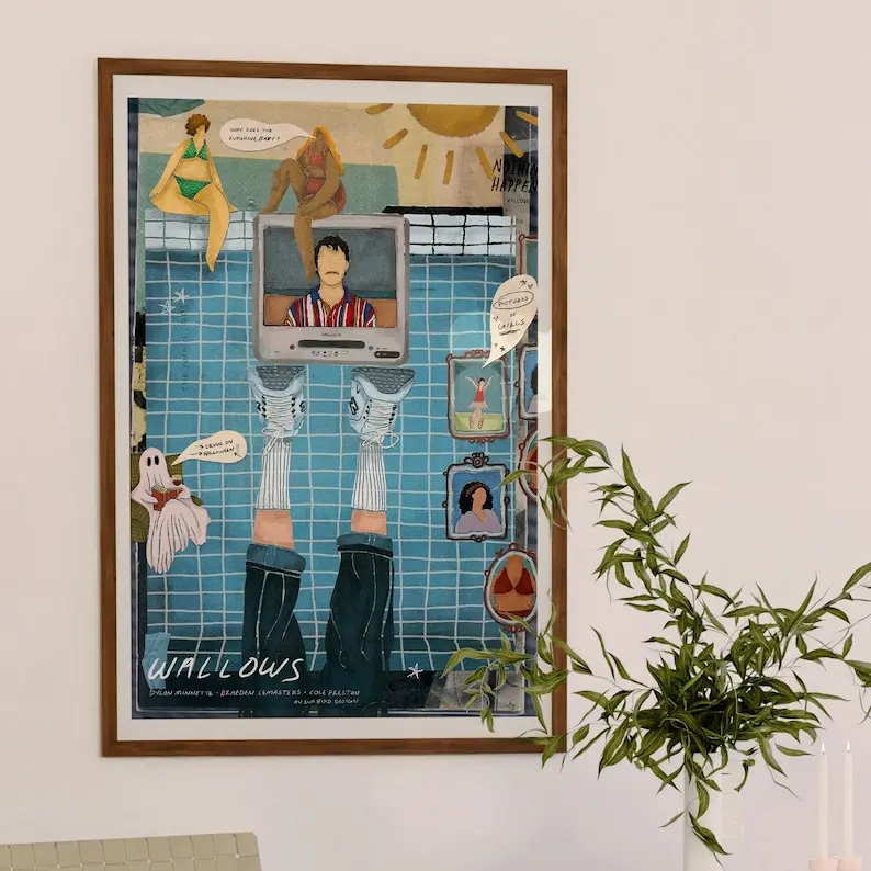 Wallows Poster, Special Designed Vintage Style Poster, Music Poster